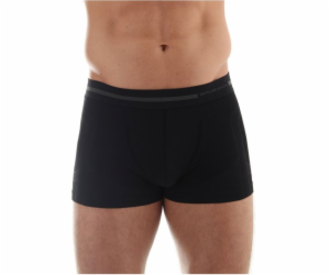 Brubeck Comfort Wool pánské boxerky, černé, velikost S (B...