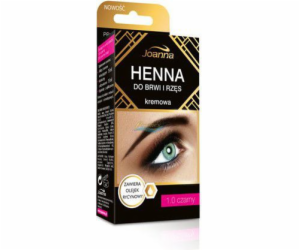 Joanna Henna na obočí a řasy krém č. 1.0 černý 15 ml