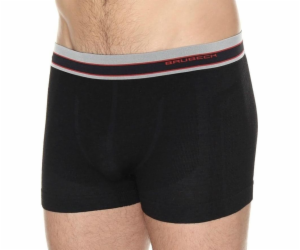 Brubeck Merino Active Wool pánské boxerky, černé, velikost L