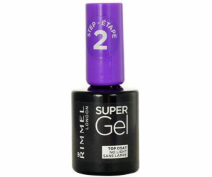 Rimmel Super Gel Top Coat lak fixující efekt gelové manik...