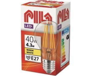 Philips LED žárovka E27 PILA LED CLA 40W A60 E27 WW CL ND...