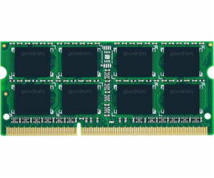 Paměť notebooku GoodRam SODIMM, DDR3, 4 GB, 1333 MHz, CL9...