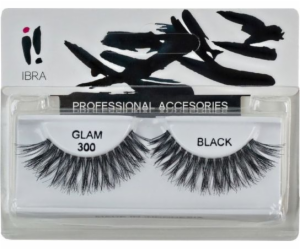 Ibra IBRA_A pár umělých řas na proužku Glam 300 Black