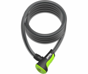 ONGUARD Zámek na kolo Neon kabel zelený 12x1800 mm (8156GR)