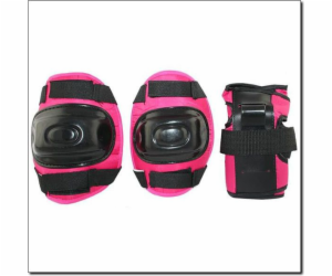 Sada chráničů NILS Extreme H108 velikost L Dark Pink (16-...