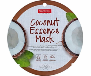 Purederm Coconut Essence Mask hydratační pleťová maska 18g