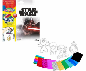 Magnet na ledničku 6 vzorů Star Wars 89526 Colorino Creat...