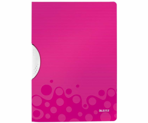 Leitz WOW Folder with clip Pink (41850023)