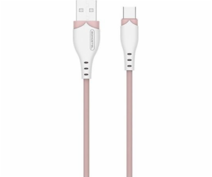 Somostel USB-A - USB-C USB kabel 1,2 m růžový (28263)