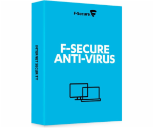 Zařízení F-Secure Anti-Virus 3 12 měsíců (FCACBR1N003E2)