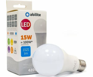 Abilite LED ŽÁROVKA ABILITE CLASSIC MILKY NEUTRAL E27 15W...