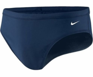 Nike Dětské plavky Poly Solid Brief půlnoční navy, veliko...