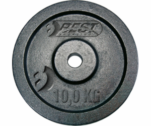 Nejlepší sportovní hmotnost Litina Černá 10 kg Fi 30 mm