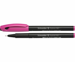 Schneider SCHNEIDER Topliner 967, 0,4 mm, růžový