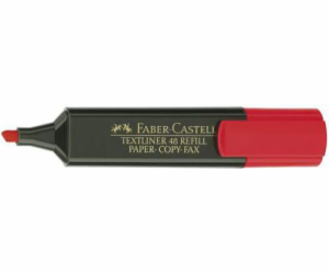 Zvýrazňovač Faber-Castell Red