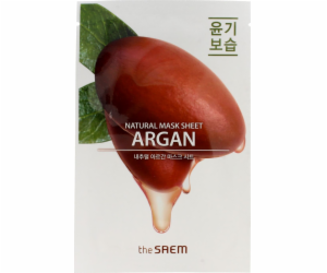 SAEM Natural Mask Sheet Regenerační arganová maska 21ml