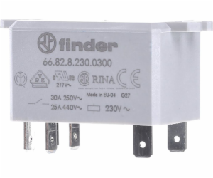 Finder Relay 2Z 30A 230V AC pro panel Faston 250 (66.82.8...