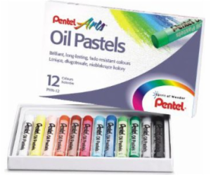 Pentel Oil Pastels 12 barev PHN-12 (PHN-12----1S)