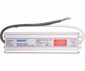 Orno Zdroj pro LED osvětlení 90-265V AC/12V DC 50W IP67 (...