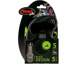 Flexi FLEXI Automatické vodítko Black Design S, 5 m páska...