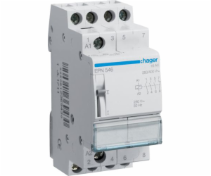 Hager Polo Pulzní relé 16A 230V AC 110V DC 3Z 1R (EPN546)