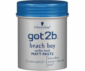 Schwarzkopf Got2b Beach Boy Mattifying modeling pasta 100 ml