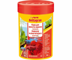 sera Bettagran Nature 100 ml, granule - krmivo zvýrazňují...