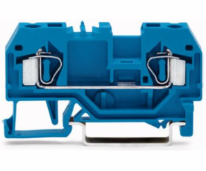 Wago 2vodičová svorkovnice 4mm2 modrá (281-904)