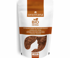 Orientana BIO Henna karamelová hnědá 100g