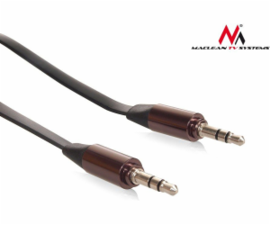 Maclean Jack 3,5mm - Jack 3,5mm kabel 1m černohnědý (MCTV...