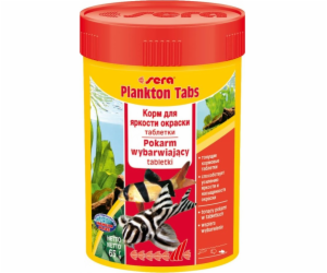 Sera Plankton Tabs Nature 100 ml - krmivo zvýrazňující ba...