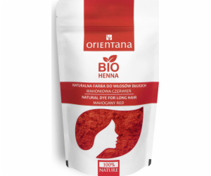 Orientana BIO Henna mahagonová červená 100g