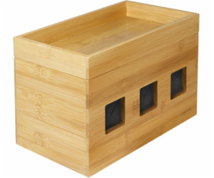 Organizér LogiLink Management Cable Box Bamboo 255 x 140 ...