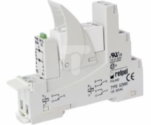 Relpol Interface relay 2P 8A 24V DC AgNi PI84-024DC-M41G-...