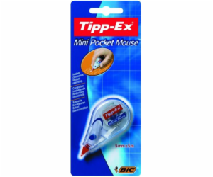 BIC CORRECTION TAPE TIPP EX MINI POCKET MOUSE BLISTER 1 P...