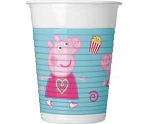 GoDan Plastové kelímky Peppa Pig 200ml 8 ks Godan