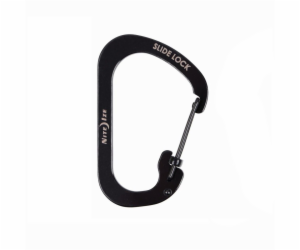 Nite Ize SlideLock Carabiner #4 z nerezové oceli černá (C...