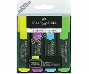 Faber-Castell Highlighters 48 v pouzdře, 4 barvy