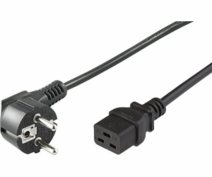 MicroConnect napájecí kabel CEE 7/7 - C19 1m