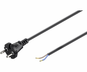 Goobay Propojovací kabel s b/u zástrčkou H03VVH2-F 2x0,75...