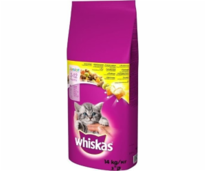 WHISKAS Junior with chicken - dry cat f