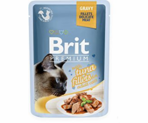 BRIT Premium Gravy Tuna - wet cat food 