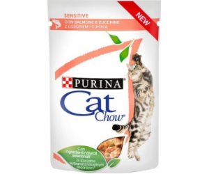 Purina Cat Chow Sensitive Gig with salm