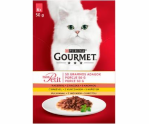 GOURMET Mon Petit Poultry Mix - wet cat