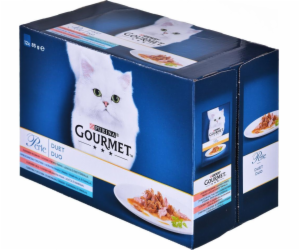 GOURMET Perle Duet Fish - wet cat food 