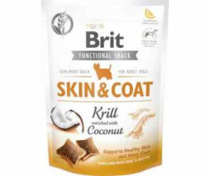 BRIT Functional Snack Skin&Coat Krill  