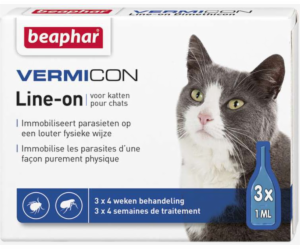 Beaphar parasite drops for cats - 3x 1m