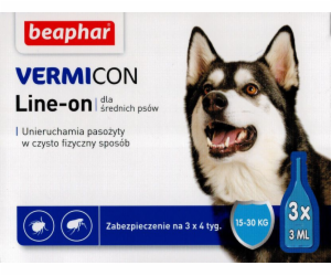 Beaphar parasite drops for dogs - 3x 3m