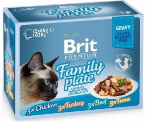 BRIT Premium Cat Pouch Gravy Fillet Fam