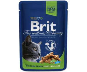 BRIT Premium Cat Chicken Sterilised - w